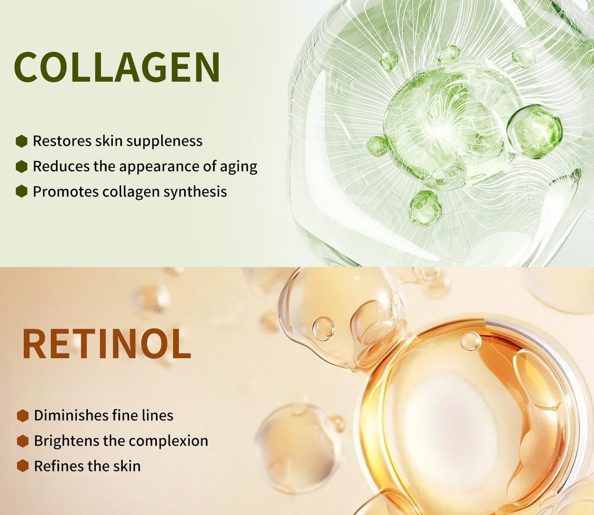 Pack of 10 Collagen Face Mask, Face Masks Skincare with Coenzyme Q10 Retinol Anti Aging Facial Masks Skin Care Hydrating Face Beauty Care Masks for Deep Repairing and Moisturizing Anti Wrinkles