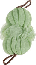 GXBTOPGO Large 85g Green Bath Loofah Sponge Loofa Luffas Shower Puff Pouf Ball Exfoliating Body Back Scrubber for Men&Women
