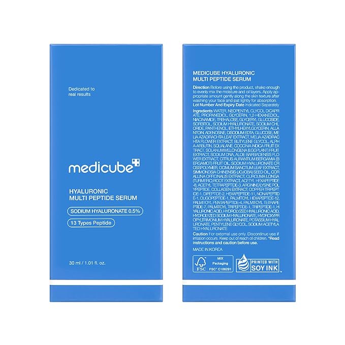 medicube Hyaluronic Multi Peptide PDRN Serum - Lightweight Hydrating Serum