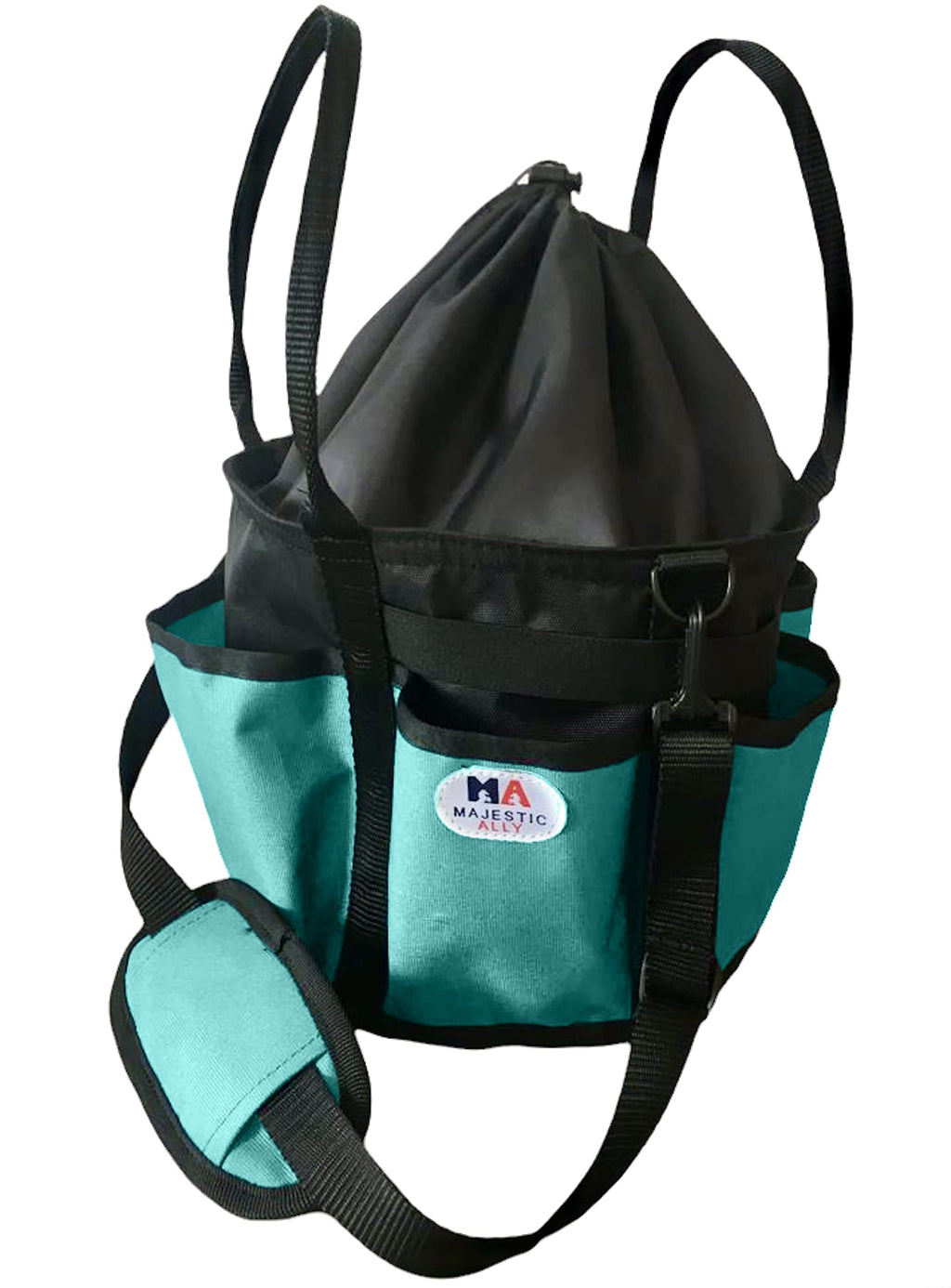 Majestic Ally horse Grooming Organizer Tote Bag (Turquoise)