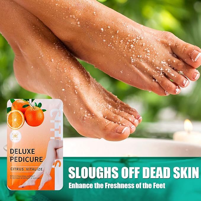 12 Pack Foot Soak with Sea Salt-Toenail Repair Softens Thick Calluses Stubborn Foot Odor Relaxing Spa Athletes Foot Burning & Itching Damaged Discolored Nails A Natural Callus Remover 14.8oz