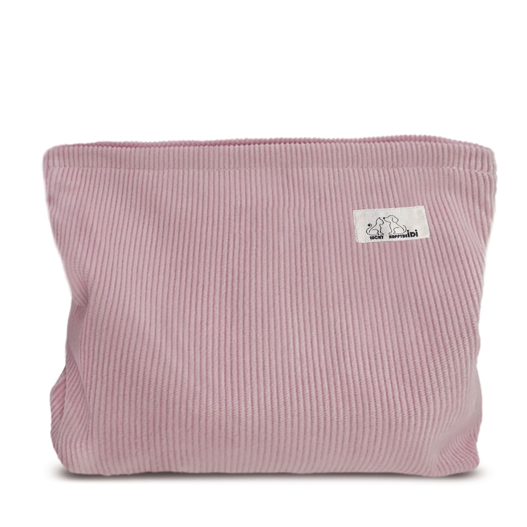 HAPPYHEIDI Large Makeup Bag Travel Cosmetic Pouch, Green Gingham