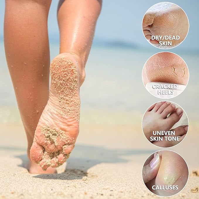 5 Pack Foot Peeling Mask,Exfoliator Peel Off Calluses Dead Skin Callus Remover,Foot Mask for Dry Cracked Feet,Foot Peel Masks for Men and Women Feet Peeling Mask for Fathers Day Gift,Gifts for Him