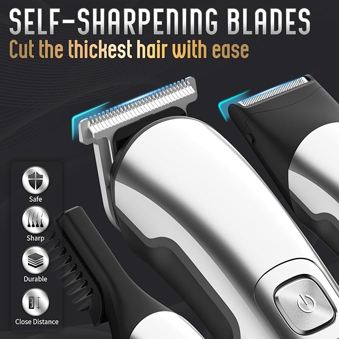 Ufree Beard Trimmer for Men, Waterproof Electric Razor, Grooming Kit