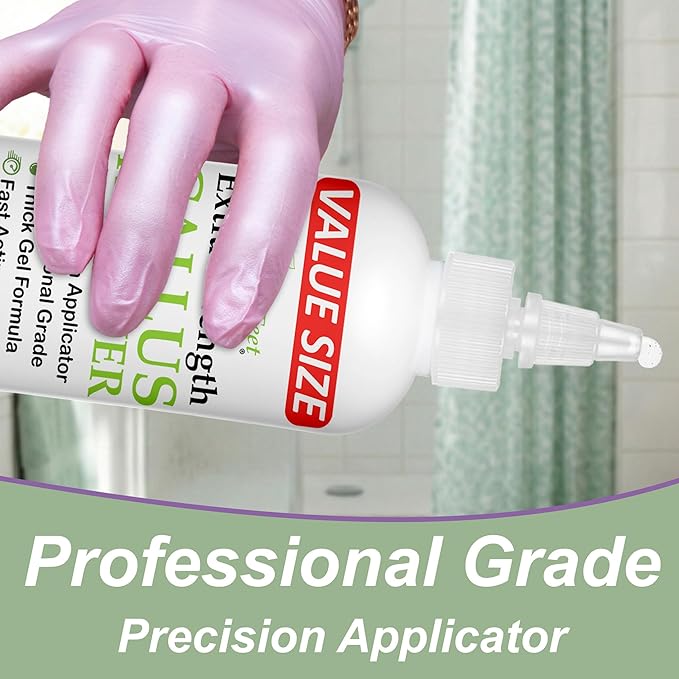Dr. Entre's 16oz Callus Remover Gel: Extra Strength Value Size, Callus Remover for Feet, Pedicure Tools Supplies, Dead Skin Remover, Foot Care