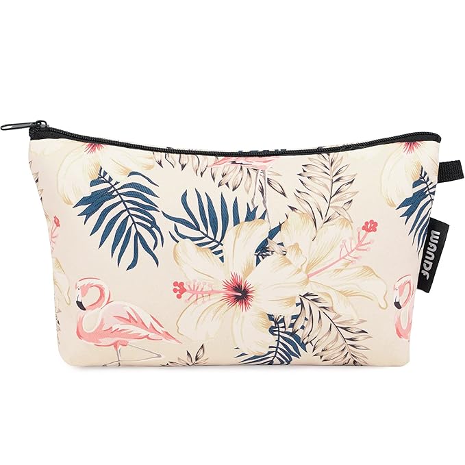 WANDF Small Makeup Bag for Purse, Small Cosmetic Bag for Women
