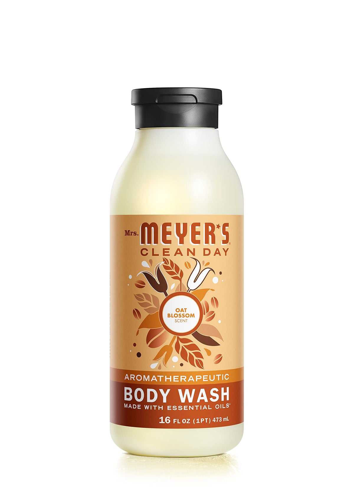 MRS. MEYER'S CLEAN DAY Moisturizing Body Wash, Lavender, 16 fl oz
