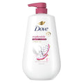 Dove 24hr Lotion Body Wash Replenish Dragon Fruit & Coconut Cream, 30.6 oz | Moisturizing body wash with MicroMoisture for dry skin