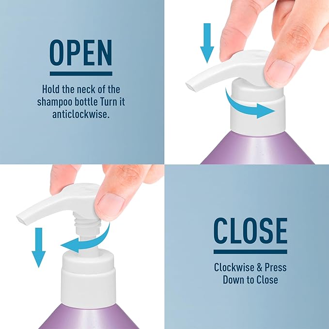 Pump Dispenser for Pureology Shampoo and Conditioner 33.8 oz Bottles [Package Includes 1 Pump]
