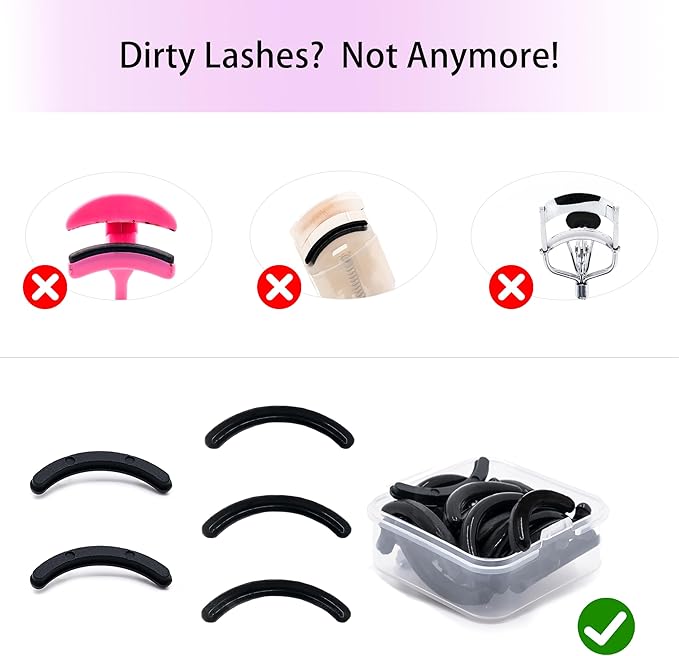 i-Laesh Eyelash Curler Refills, 24PC