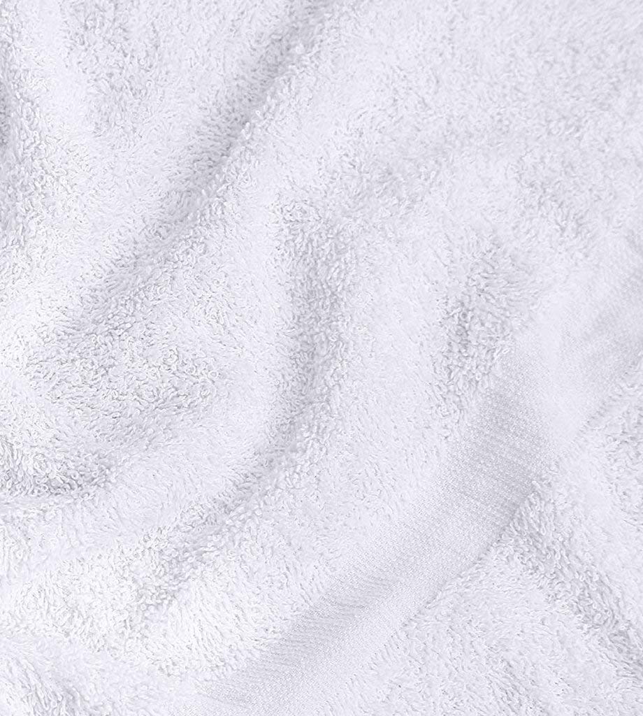 GOLD TEXTILES Bulk Pack 60 Pcs (5 Dozen) White Economy 15x25 Inches Basic Hand Towel - 2.25 lb/dz