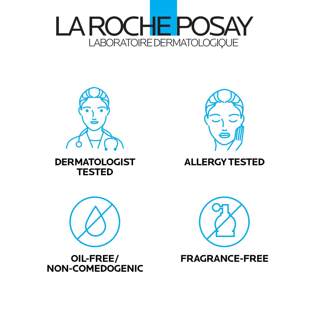 La Roche-Posay Effaclar Foaming Gel Cleanser for Oily Skin, 6.76oz