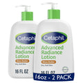 Cetaphil Advanced Radiance Body Lotion, Dry, Sensitive Skin, 16oz, 2ct