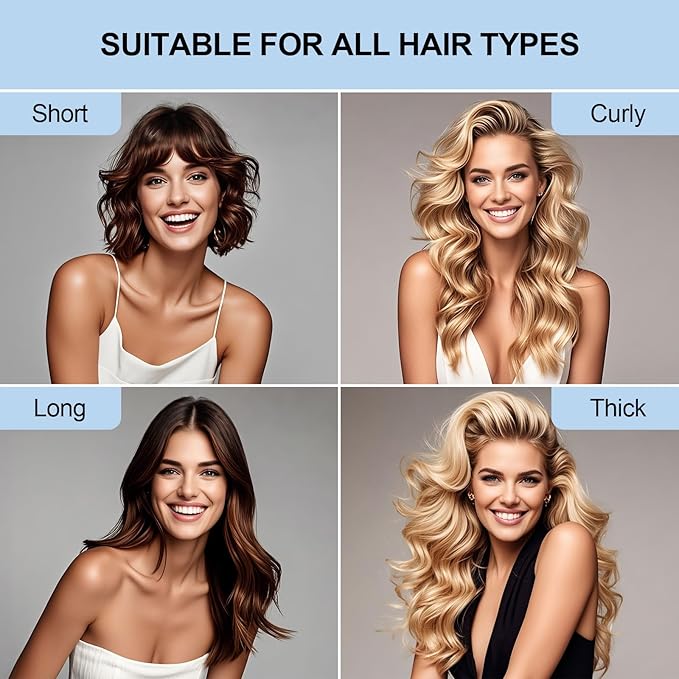 Togayu Heatless Curls Overnight Hair Care Set - Jumbo Velvet Hair Curlers
