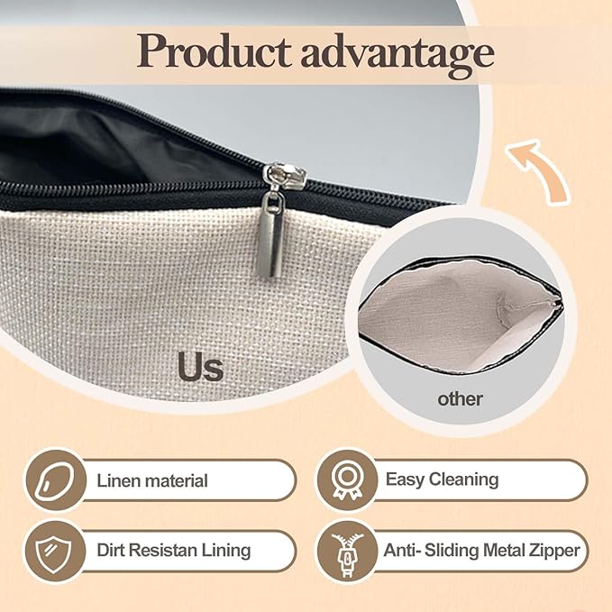 Likjad Christian Gifts Makeup Bag, Floral Christian Cosmetic Bags for Women, Galatians 5:22-23 Bible Verse Makeup Pouch, Faith Based Gifts Zipper Pouch(light pink)