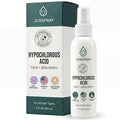 Jusspray™ Hypochlorous Acid Spray for Face and Skin | HOCI Facial Cleanser Mist | 4 oz Hypochlorous Acid for Face, Skin, Acne, Eczema, Body Acne Sprays, Piercing Aftercare, Wound Solution