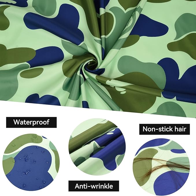 Professional Hair Cutting Cape, Waterproof Cape for Men Polyester Hair