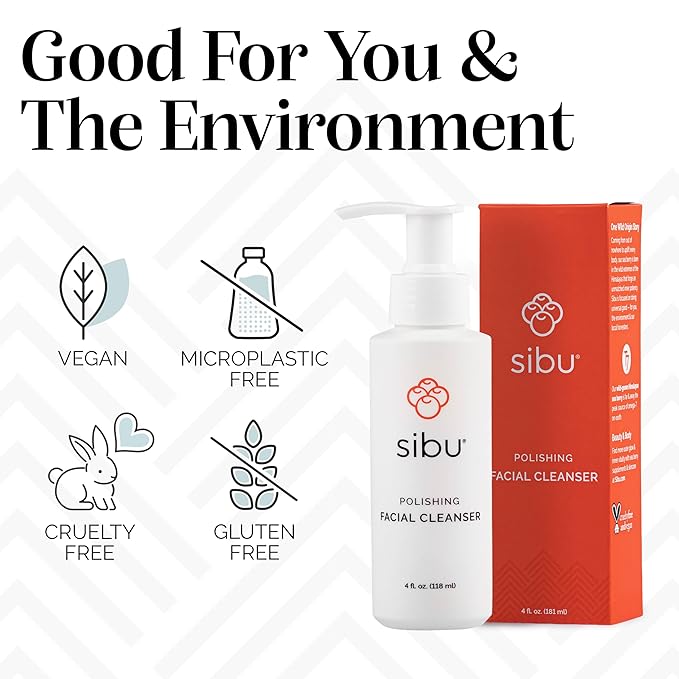 sibu Sea Buckthorn Polishing Facial Cleanser & Face Wash (4oz)