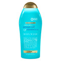 OGX Radiant Glow + Argan Oil of Morocco Extra Hydrating Body Wash for Dry Skin, Moisturizing Gel Cleanser for Silky Soft Skin, Body Wash for Women, Sulfate-Free Surfactants, 19.5 fl oz