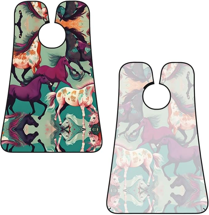 Ice Hockey Print Print Beard Bib Shaving Apron, Beard Hair Trimming Cape Gift For Dad