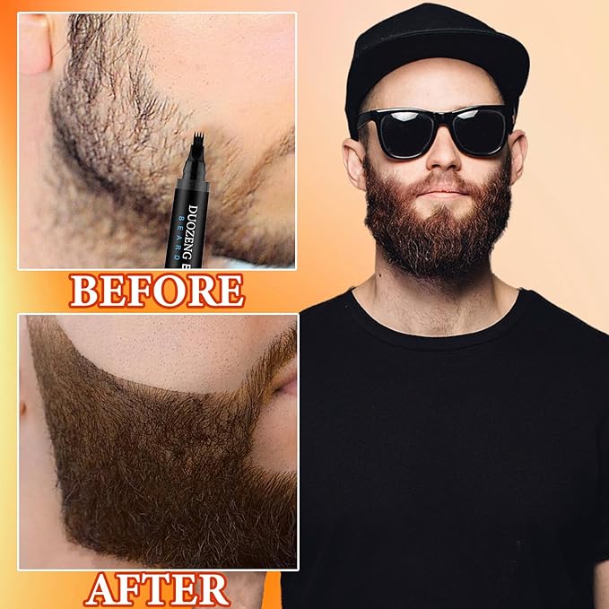 Barber Styling Pencil - Fill, Shape & Define Perfect Beard - Brown