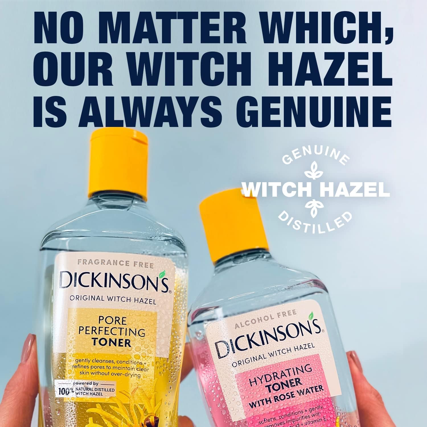 Dickinson's Witch Hazel Hydrating Toner with Rosewater | 16 Fl Oz