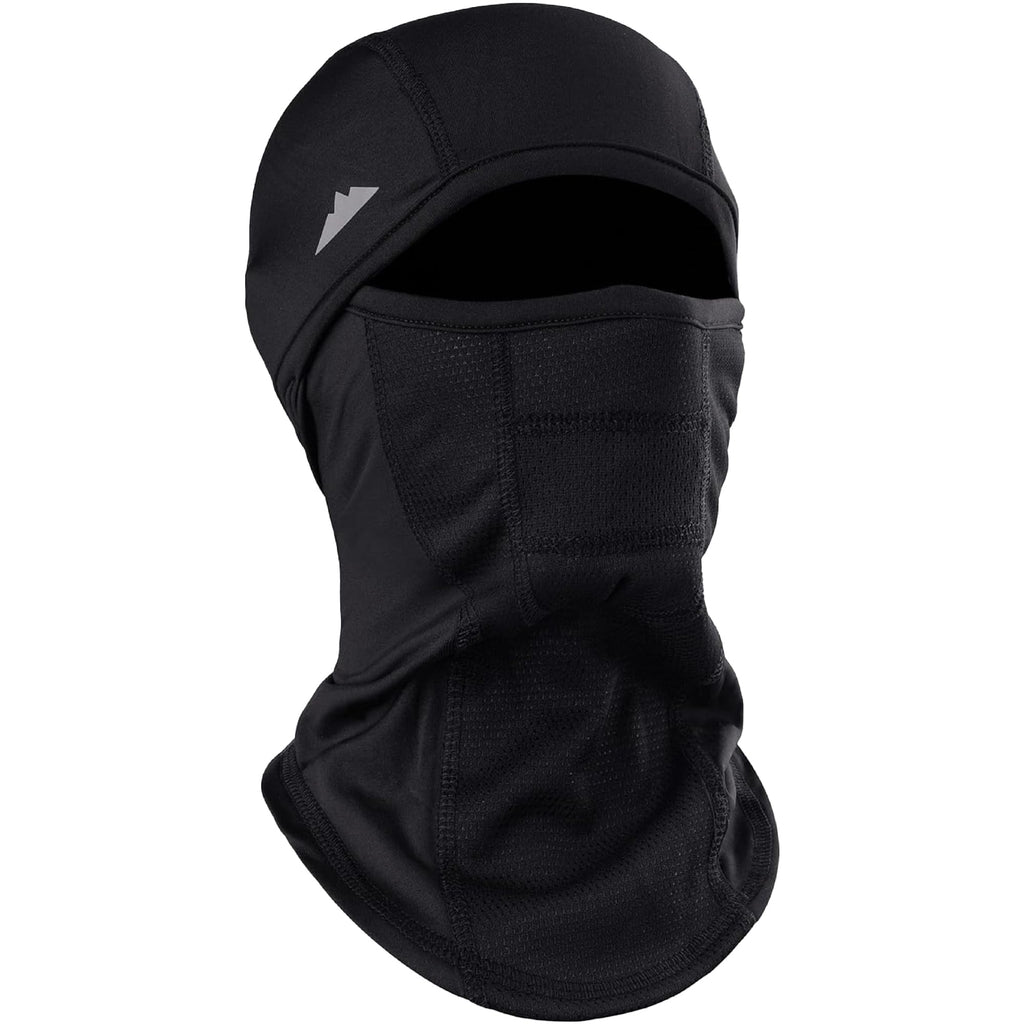 Balaclava Ski Mask - Winter Face Mask for Men & Women - Shiesty Full Face Cover - Cold Weather Snow Gear for Skiing, Snowboarding, Running & Motorcycle - Pasamontañas para Hombre - Black