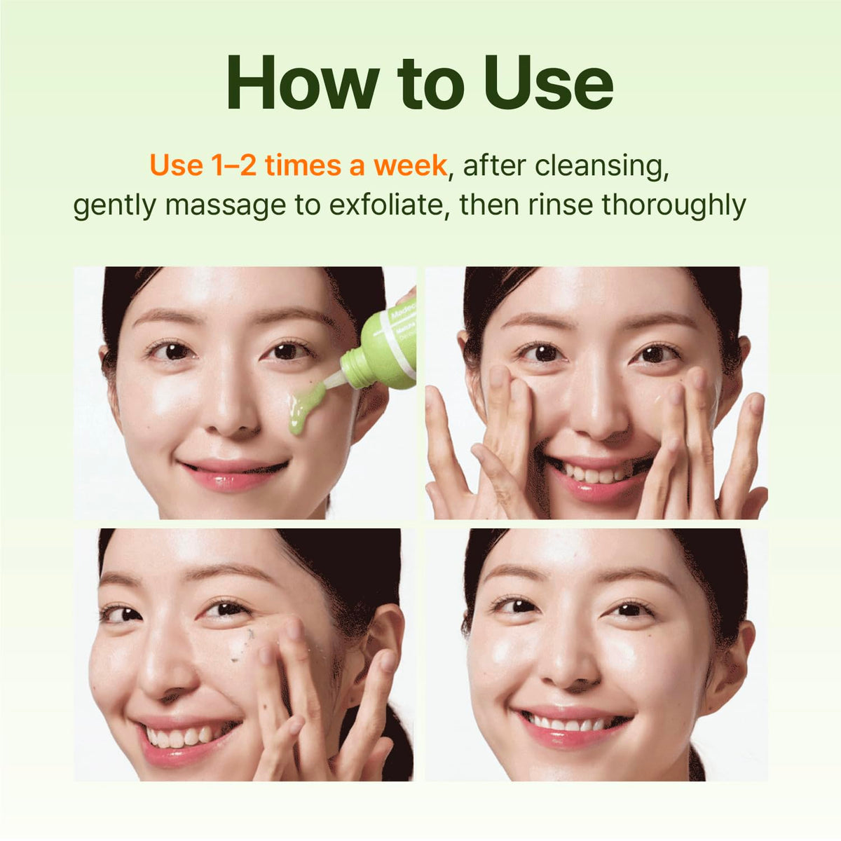 CENTELLIAN 24 Madeca Matcha Toning Peeling Gel - Facial Exfoliator