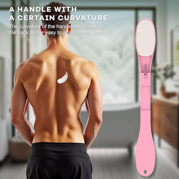 SFFTCYY&ZGTJ Lotion Applicator for Back,Applicator to Put Lotion on Back,Lotion Applicator,Lotion Back Applicator,Back Cream Applicator,Lotion Applicator for The Back (Pink)