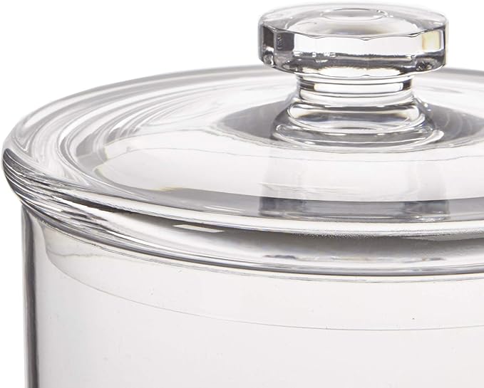 STORi 60-Ounce Premium Quality Clear Plastic Apothecary Jar