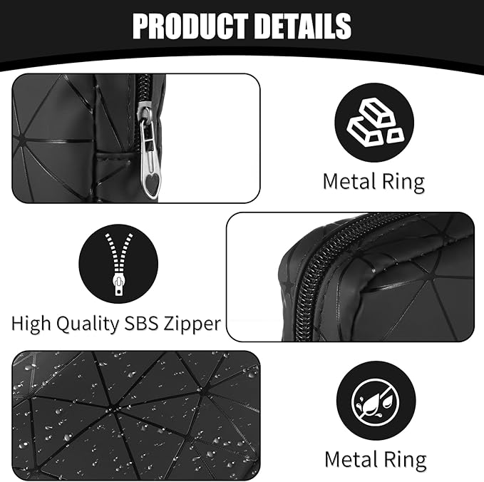 Period Sanitary Bag, Napkin Storage Bag Tampon Pouch Portable Feminine Care First Period Kit for Teen Ladies Women (Black)