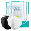 Tohacom 50/100 Pack KF94 Face_Covers, Color Màsk，Black Màsk，4-Layer Màsk outdoor Daily Use