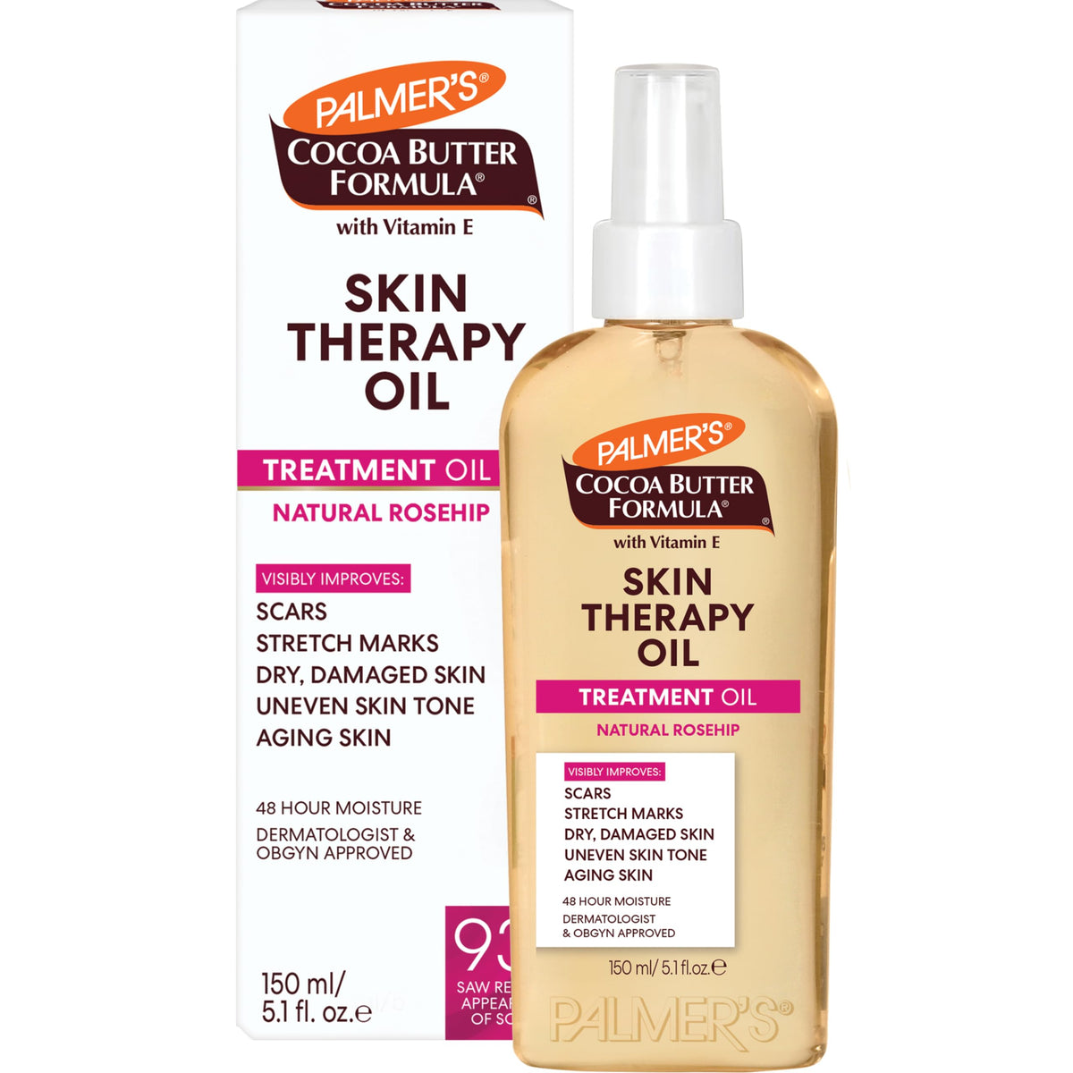 Palmer's Skin Therapy Rosehip Body Oil, Cocoa Butter Formula (5.1 Oz)