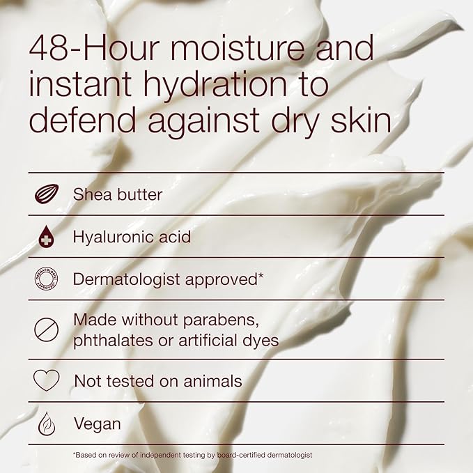 Bath & Body Works Men’s Body Cream, Ocean Scent, Ultimate Hydration Moisturizer with Shea Butter & Hyaluronic Acid for Dry Skin, Coastal Air & Cypress Scent, 8 oz - 2 Pack