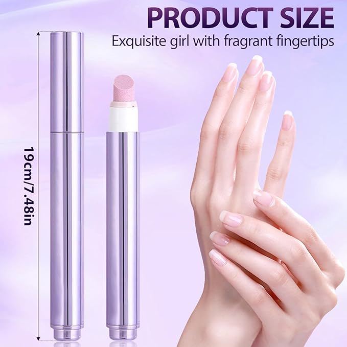 3-in-1 Cuticle Oil Pen, Cuticle Pusher, Nail Oil Pen with Ceramic Tip, Dry & Damaged Nails, Nail Cuticle Remover, Moisturize & Repair, 3PCS