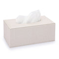 Sumnacon Tissue Box Cover Rectangle Linen Tissue Box Holder，Magnetic Bottom
