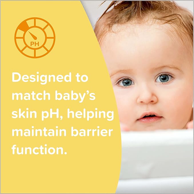 Johnson's Head-to-Toe Gentle Tear-Free Baby & Newborn Wash & Shampoo, Sulfate-, Paraben- Phthalate- & Dye-Free, Hypoallergenic Wash for Sensitive Skin & Hair, 27.1 fl. Oz (Pack of 2)