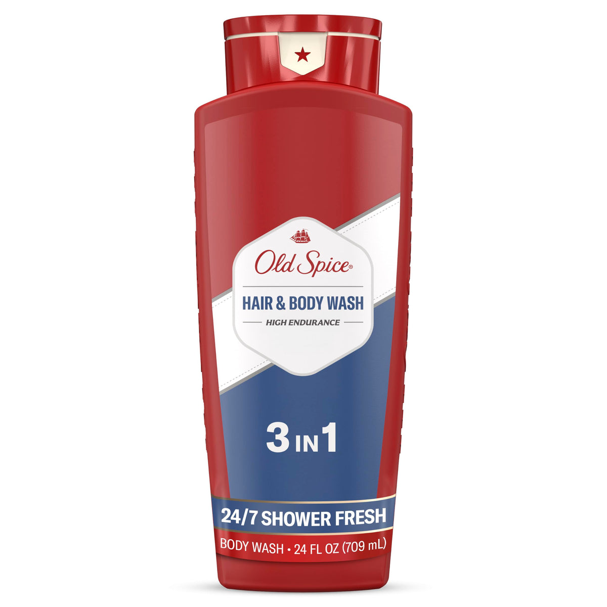 Old Spice Hair & Body Wash for Men, Long-Lasting Scent, 24 fl oz