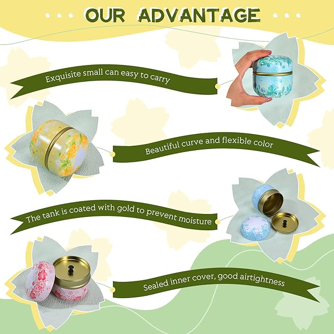 Zopeal Powder Case Puff Kit Powder Puff Case for Body Cosmetic Container Dusting Soft for Baby and Women Travel Home Face Body Box(8 Pcs)