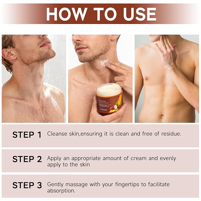LABJD Cologne Body Butter for Men, 2 Pack Pheromone Scented Cream, Pheromone body butter for men,Hydrates and moisturizes to enhance attractiveness
