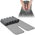 6 Pack U-Shaped Microfiber Facial Towels for Estheticians,Soft Spa Towels for Skincare, Massage & Professional Use(Gray,15.74" x 23.62")