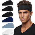 Headbands for Men 6PCS, Summer-Exclusive Lightweight Hair Men Head Bands