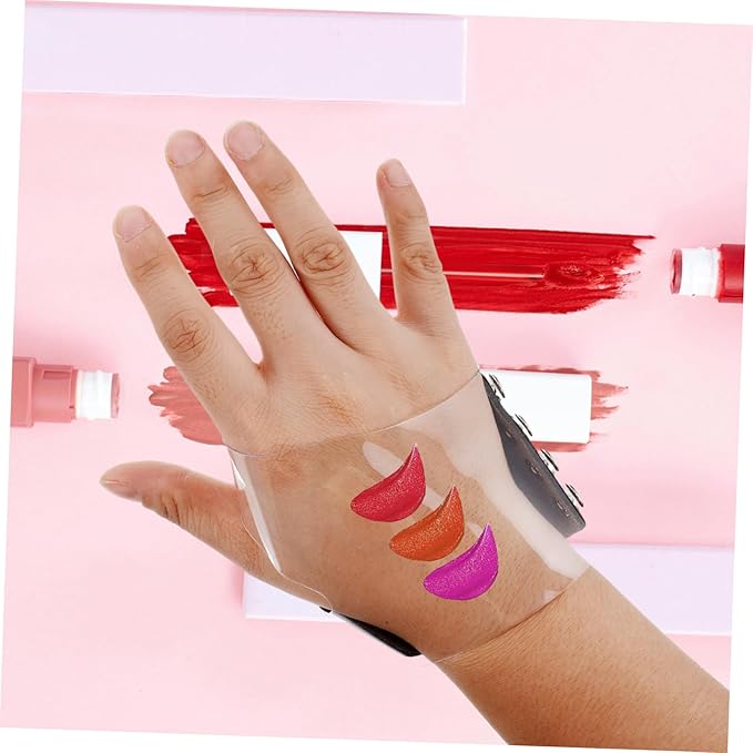 CALLARON Makeup Mixing Palette Anti-stain Gloves Foundation Blending Tray Blending Plate for Artists