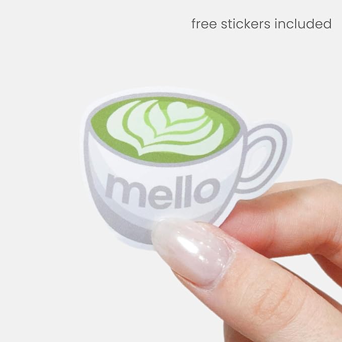 Mello Medium Hair Clip - Flexible Comfort Hair Claw for Women, Strong Hold for Thick & Thin Hair Styling, Durable Material, Matte Non-Slip Finish, Made in Korea, Patent Pending (Green, Medium)