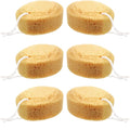 Boao 6 Pcs 5.5 Inch Foam Body Sponge for Bathing Soft and Deep Exfoliation