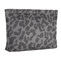 Ksriylm Classical Sexy Makeup Pouch for Women Small Make Up Bag for Purse Zipper Initial Makeup Cosmetic Bags Pouches for Purse Aesthetic Travel Toiletry Bags, Black Leopard