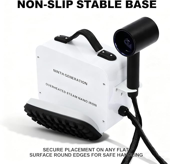 Nano Hair Steamer, Professional Nano Spray Vaporizer, Hair Color Processor, for Salon & Home Use – Adjustable Mist, 110V, 1300W, 11.83oz Tank, Moisturizing, Scalp Care, Hair & Pet Grooming