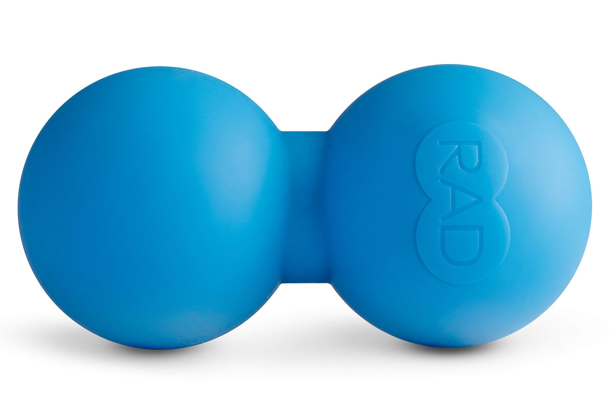 RAD Roller Soft Peanut Roller Ball Massager - Soft/Low Density Peanut Massage Ball - Myofascial Release for Back, Feet, Neck, Psoas - Suboccipital Release Device, Thoracic Spine Roller Balls