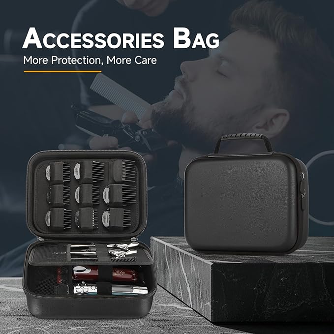Hard Barber Accessories Case for Hair Clippers Cutting Barber Holder PU