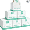 Borje Face Towels XL, Thick Disposable Face Towel 10" x 12", 300 Count (6 Packs of 50), 100% USDA Biobased Facial Towelettes, Ultra Soft Makeup Remover Dry Wipes for Women Cleansing
